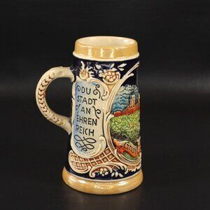 Vintage Marzi and Remy Miniature Beer Stein 4 1/2" tall, Gruss Aus Heidelberg